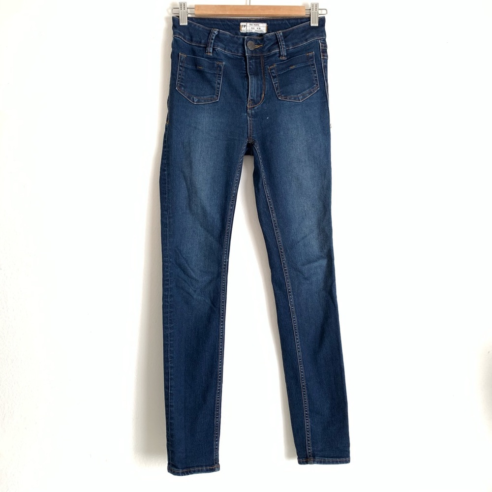 Free People Skinny Jeans Women's - Picture 2 of 7